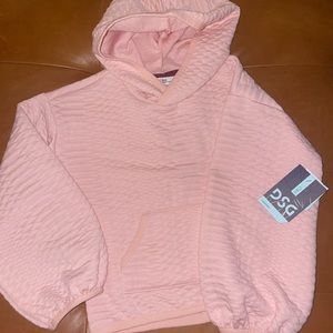 DSG Girls’ Jacquard Snakeskin Hoodie, 4-5